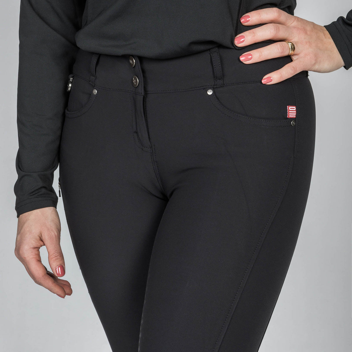 "Julia" Damen-Reithose mit Vollbesatz