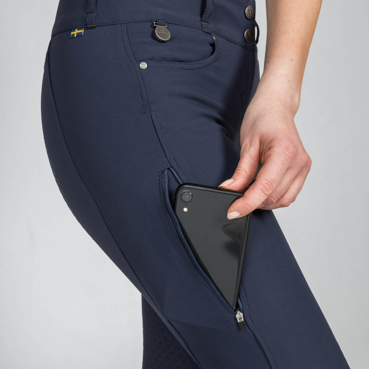 "Julia" Damen-Reithose mit Vollbesatz