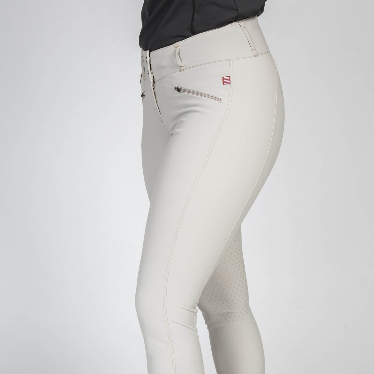 "Katie" Damen-Reithose mit Kniebesatz
