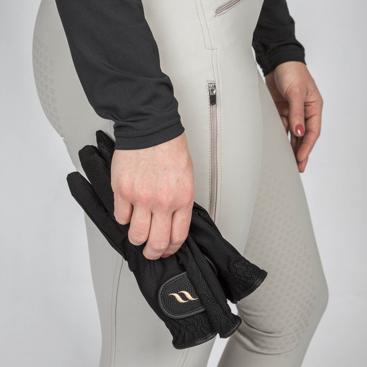 "Katie" Damen-Reithose mit Vollbesatz