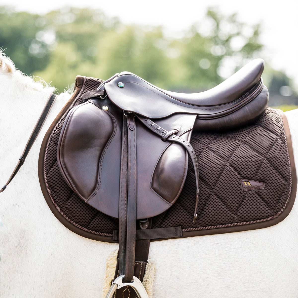 Airflow Saddle Pad Jumping