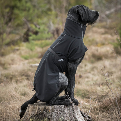 BARK Softshell Dog Coat, High set tail