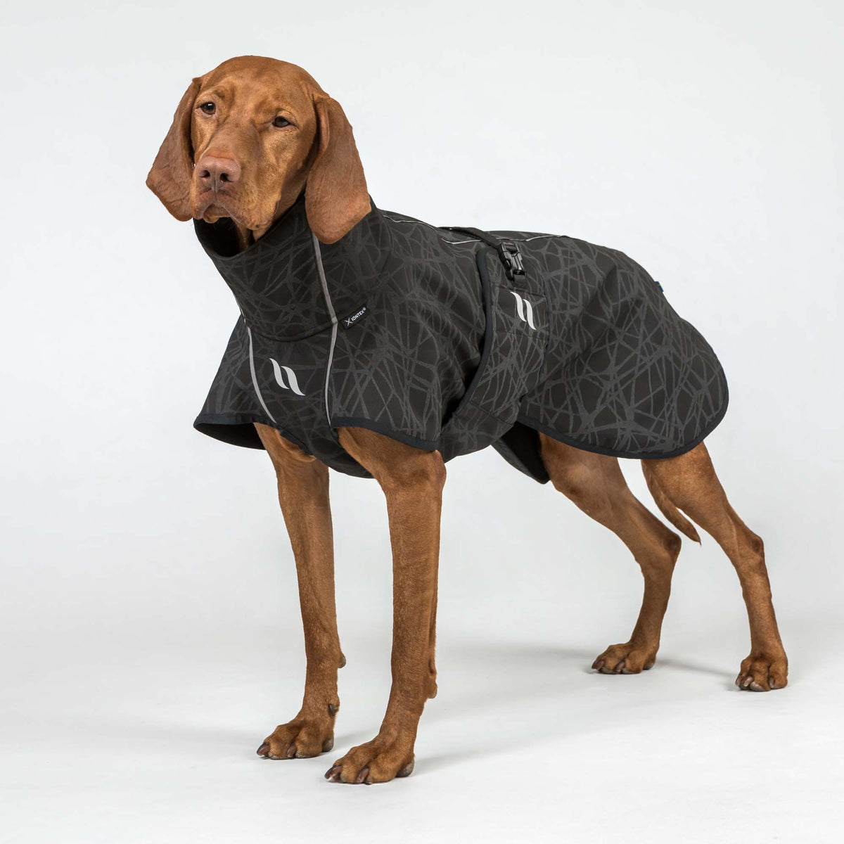 BARK Softshell Dog Coat, High set tail