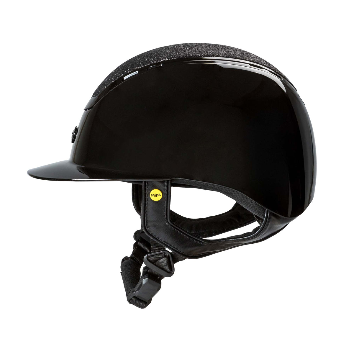Caracas Riding Helmet Glossy Black