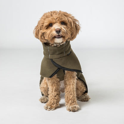 BAY Fleece Dog Coat, High set tail
