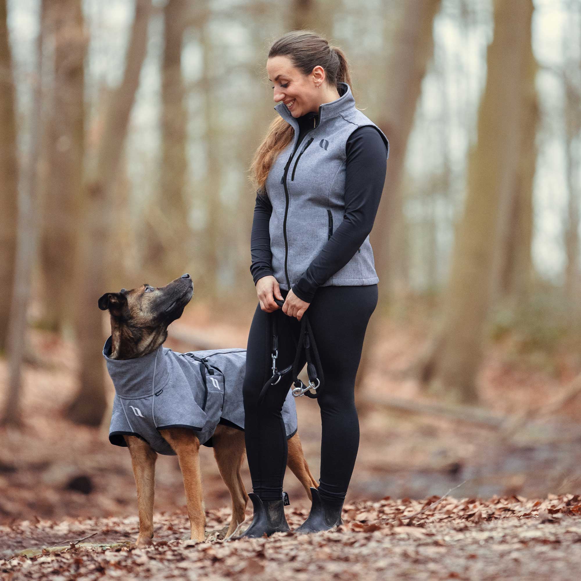 "Bark" Allround Hundemantel - Grau