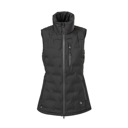 Women's Heated Puffer Vest, style 'Katla'