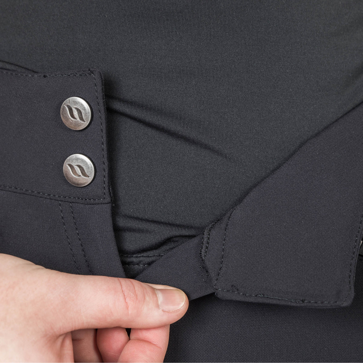 "Katie" Damen-Reithose mit Kniebesatz