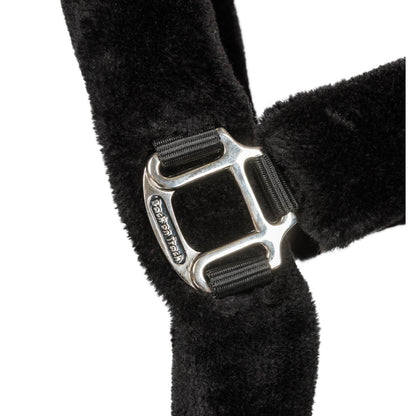 "Audrey" Halter with Faux Fur
