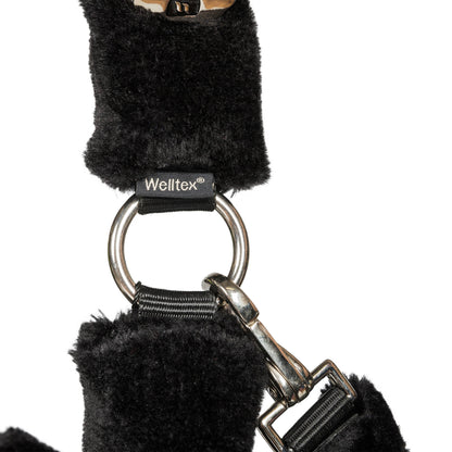 "Audrey" Halter with Faux Fur