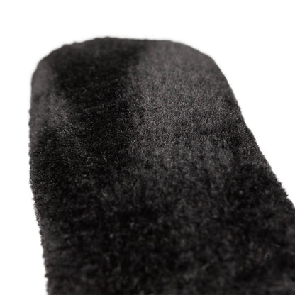"Audrey" Halter with Faux Fur