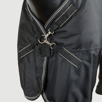 "Obsidian" Turnout Rug with Neck Cover