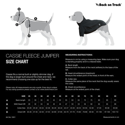 "Cassie" Hundepullover