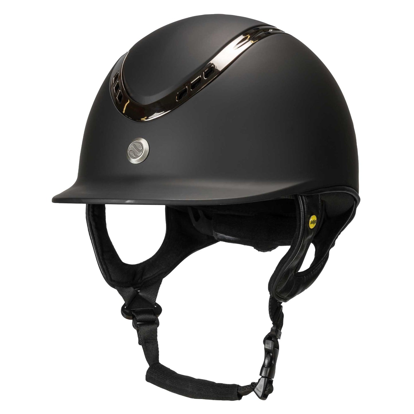 EQ3 "Pardus" Reithelm - Smooth Top, Schwarz