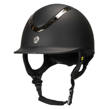EQ3 "Pardus" Reithelm - Smooth Top, Schwarz