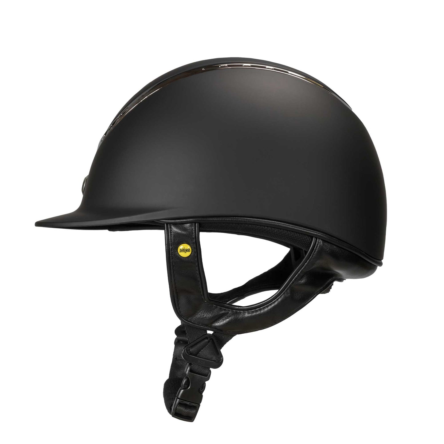EQ3 "Pardus" Reithelm - Smooth Top, Schwarz