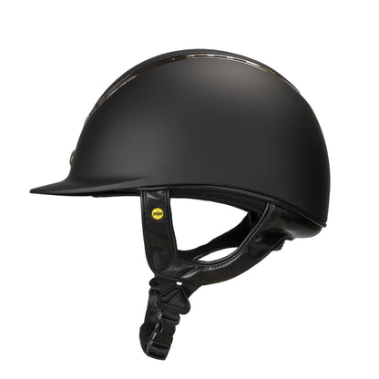 EQ3 "Pardus" Reithelm - Smooth Top, Schwarz