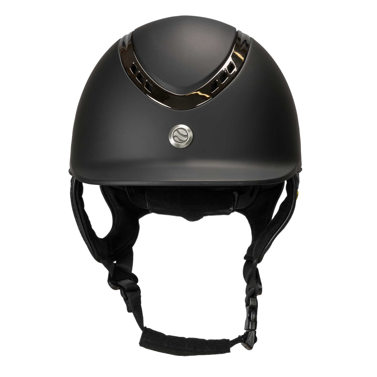 EQ3 "Pardus" Reithelm - Smooth Top, Schwarz