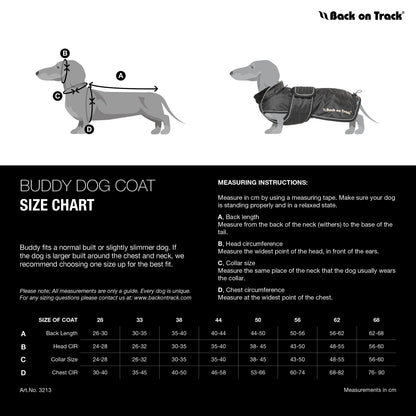 "Buddy" Long Dog Coat